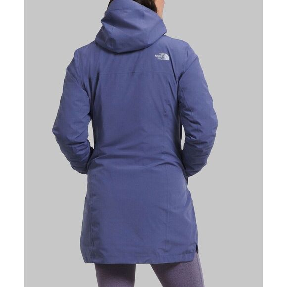 The North Face Thermoball Eco Jacket Women's XS Blue Triclimate Parka APP2654 - Picture 7 of 8
